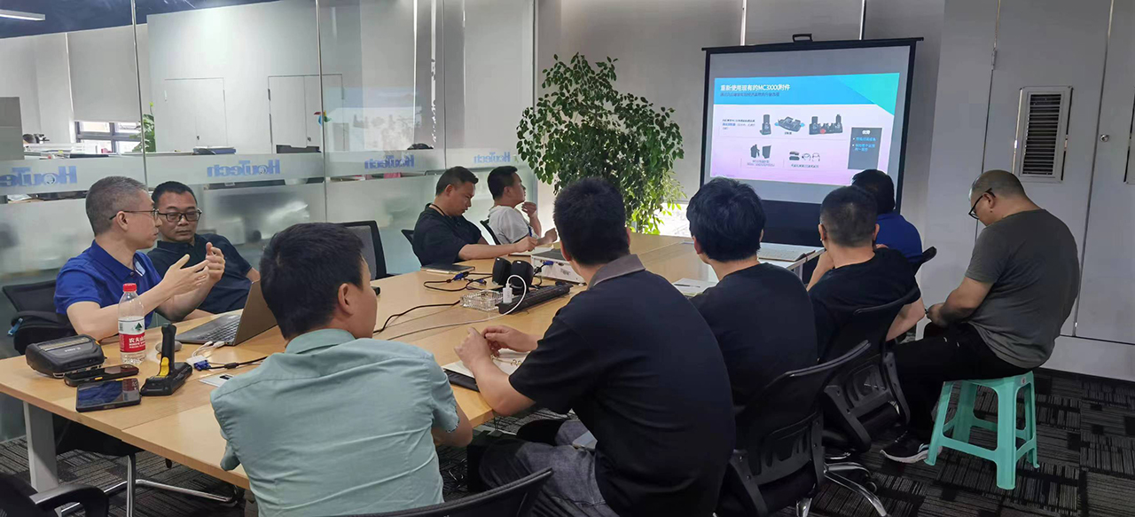 豪凯公司举行斑马产品技术培训会